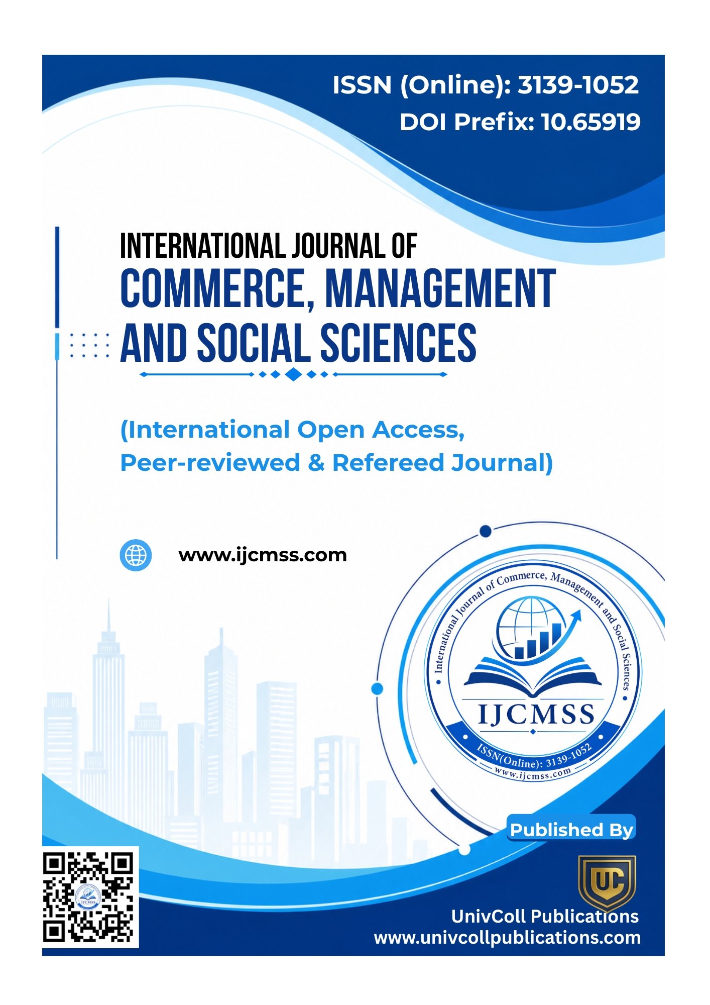 IJCMSS Current Issue Cover Page